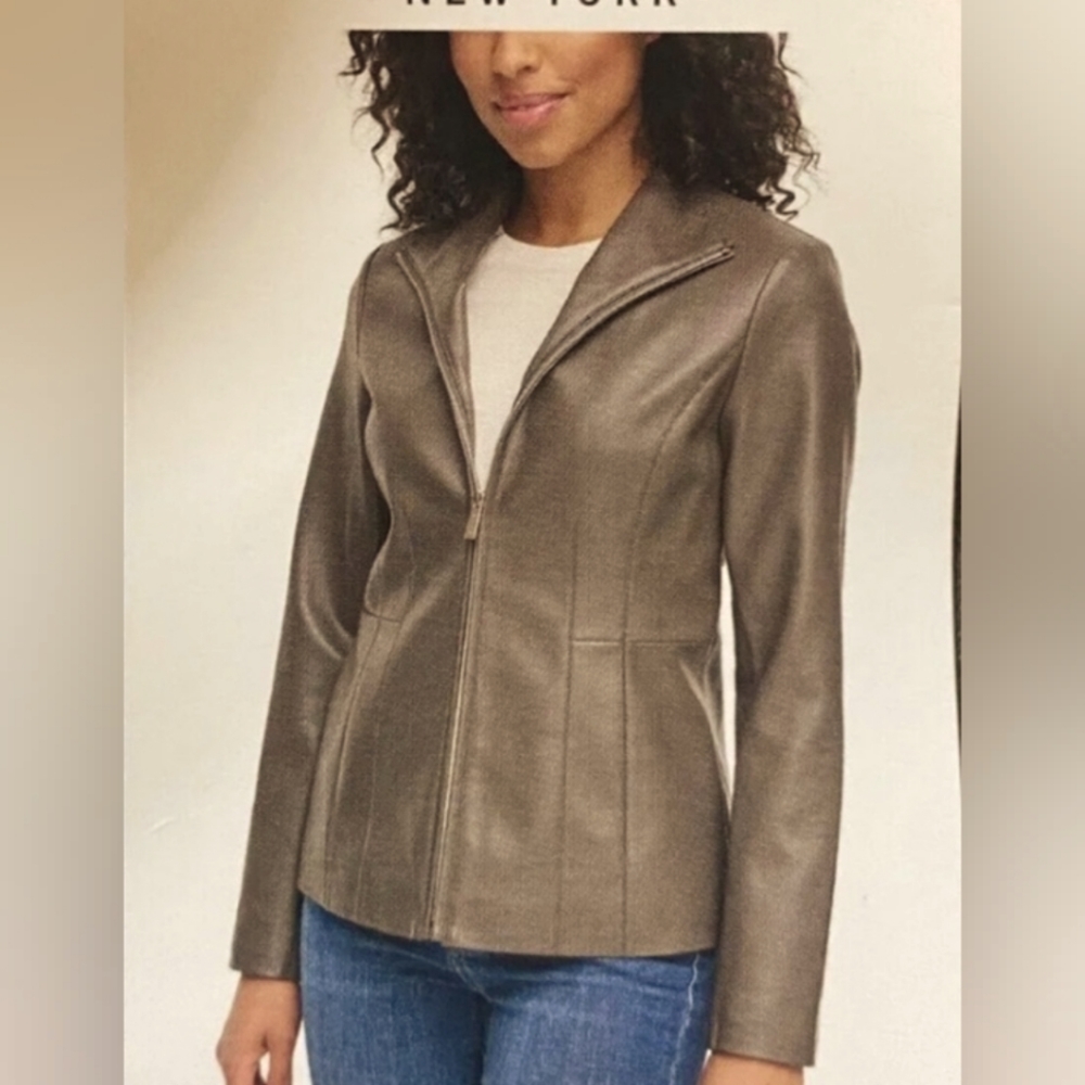 Kenneth cole jacket size medium dark gray color